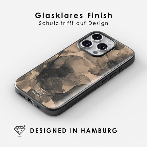 Noir Bloom Designer iPhone-Hülle