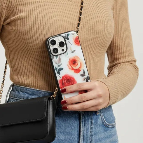 Velvet Rose <br> Epoxidharz iPhone-Hülle