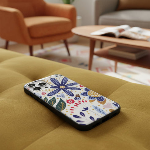 Flower Power Designer iPhone-Hülle