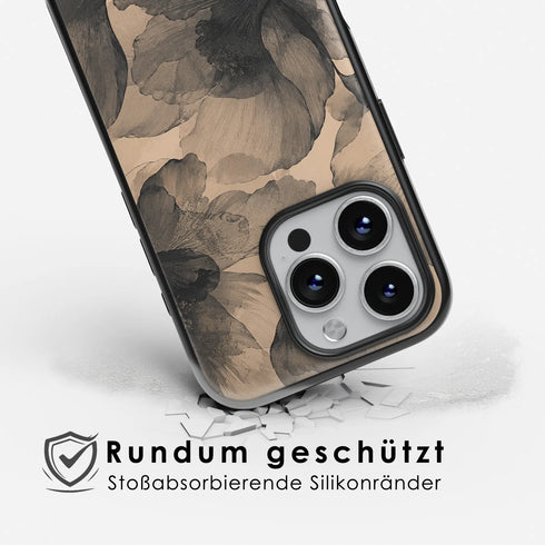 Noir Bloom Designer iPhone-Hülle
