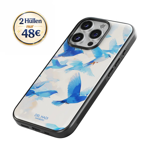 Bluebird Bliss Designer iPhone-Hülle
