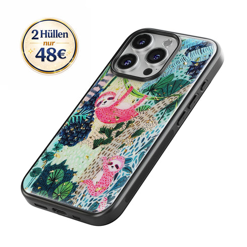 Cozy Sloth Epoxidharz iPhone-Hülle