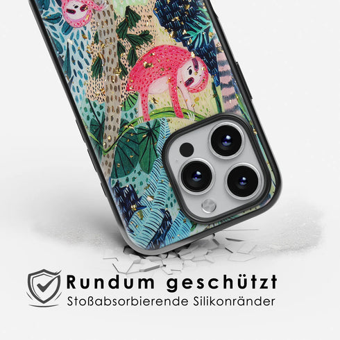 Cozy Sloth <br> Epoxidharz iPhone-Hülle