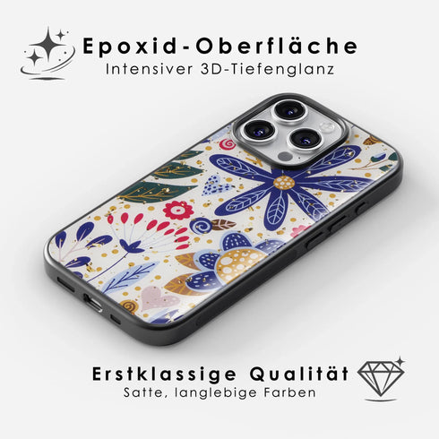 Flower Power Designer iPhone-Hülle