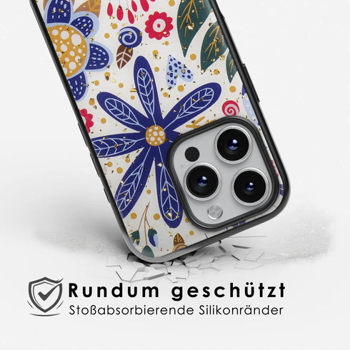 Flower Power Designer iPhone-Hülle