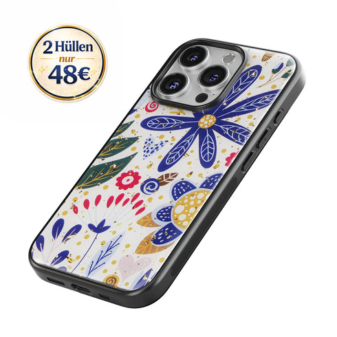 Flower Power Designer iPhone-Hülle