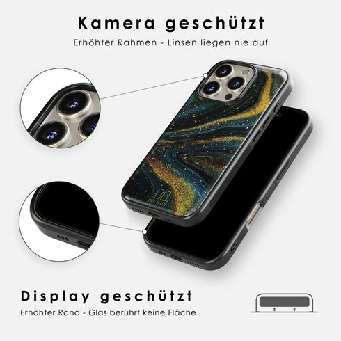 Golden Storm Designer iPhone-Hülle