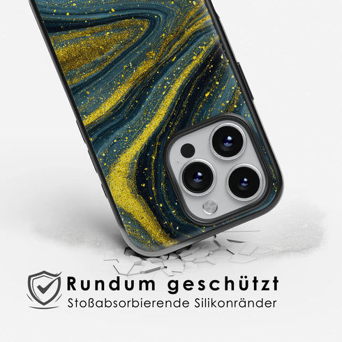 Golden Storm Designer iPhone-Hülle