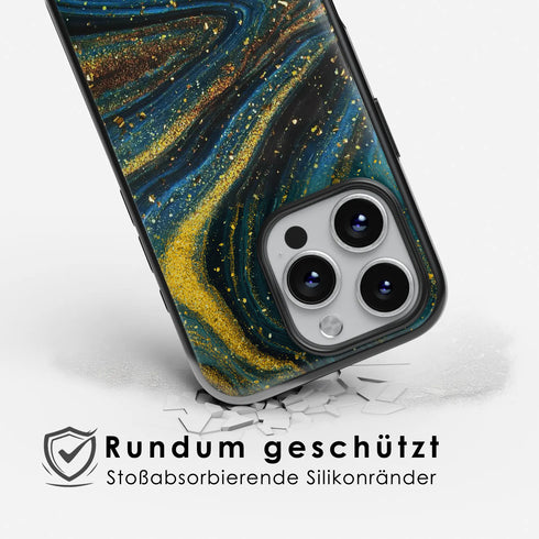 Golden Storm Designer iPhone-Hülle