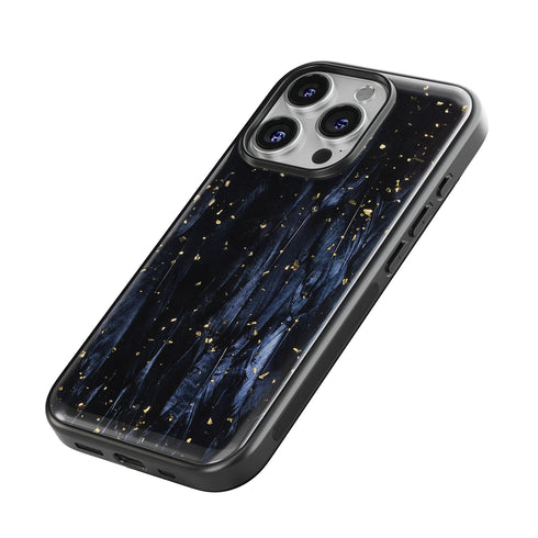 Black Mystery <br> Epoxidharz iPhone-Hülle