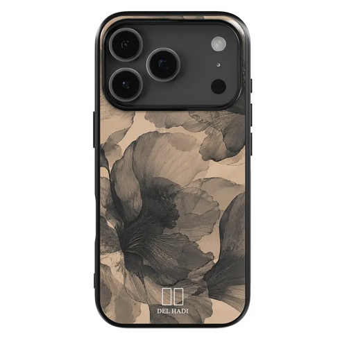 Noir Bloom Designer iPhone-Hülle
