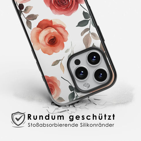 Velvet Rose <br> Epoxidharz iPhone-Hülle