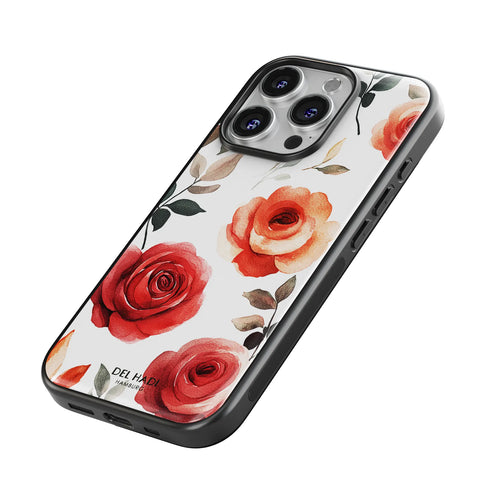 Velvet Rose <br> Epoxidharz iPhone-Hülle