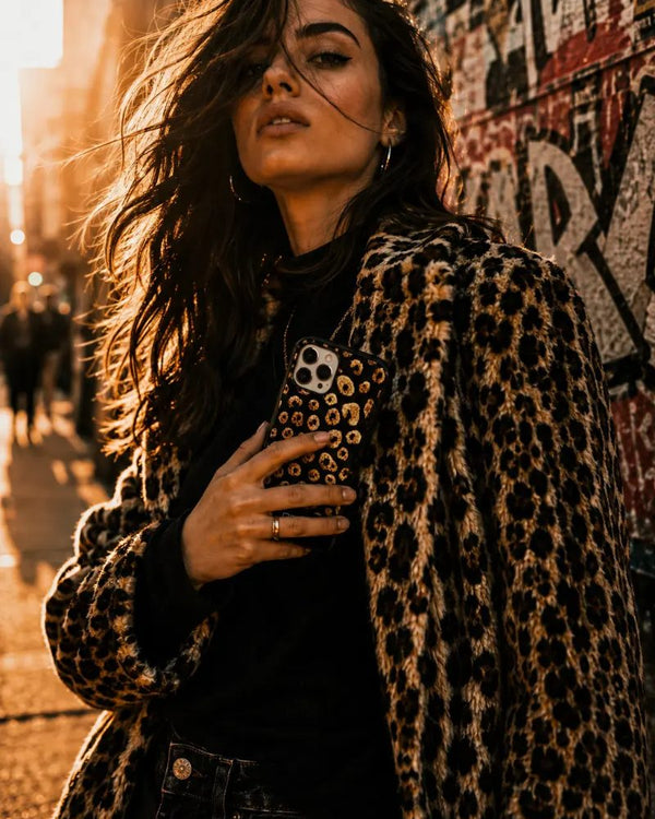 Zebra & Leopard Handyhülle — The Wild Edit von DEL HADI Hamburg