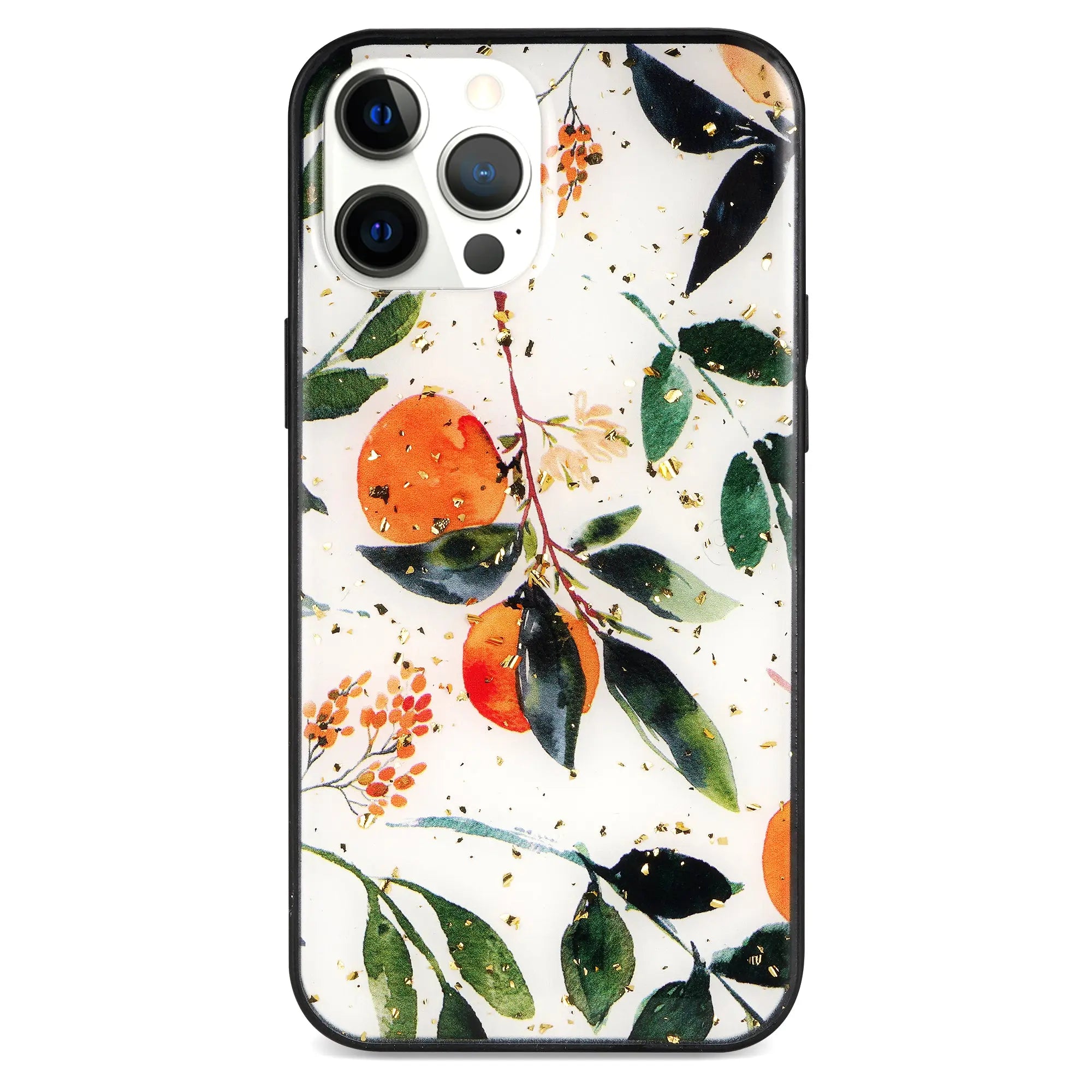 Clementinen iPhone Hülle – Botanical & Gold | Delhadi – Del Hadi