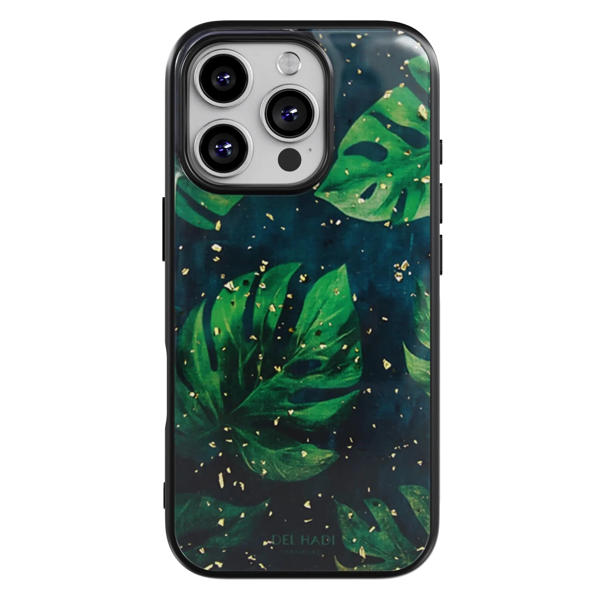 Urban Tropic iPhone-Hülle – Dark Tropical Gold Case | delhadi – Del Hadi
